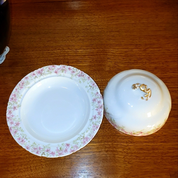 1868-1898 Limoges Butter Dish. - Picture 4 of 10